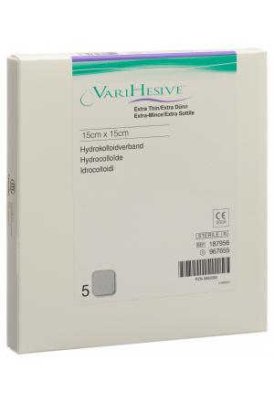 Pansement VARIHESIVE 15x15cm extra fin 5 pièces