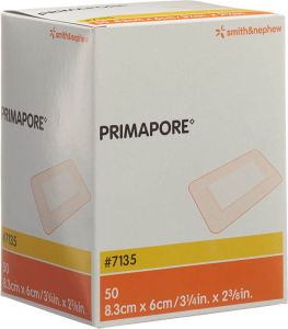 Primapore pansement 8.3x6cm stérile 50 pièces