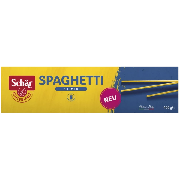 Schär Pasta Spaghetti sans gluten 400g Schär Pasta Spaghetti sans gluten 400g