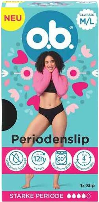 o.b.® Slip périodique M/L