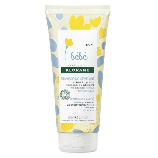 Klorane Bebe Shampooing doux démêlant nouveau 200ml