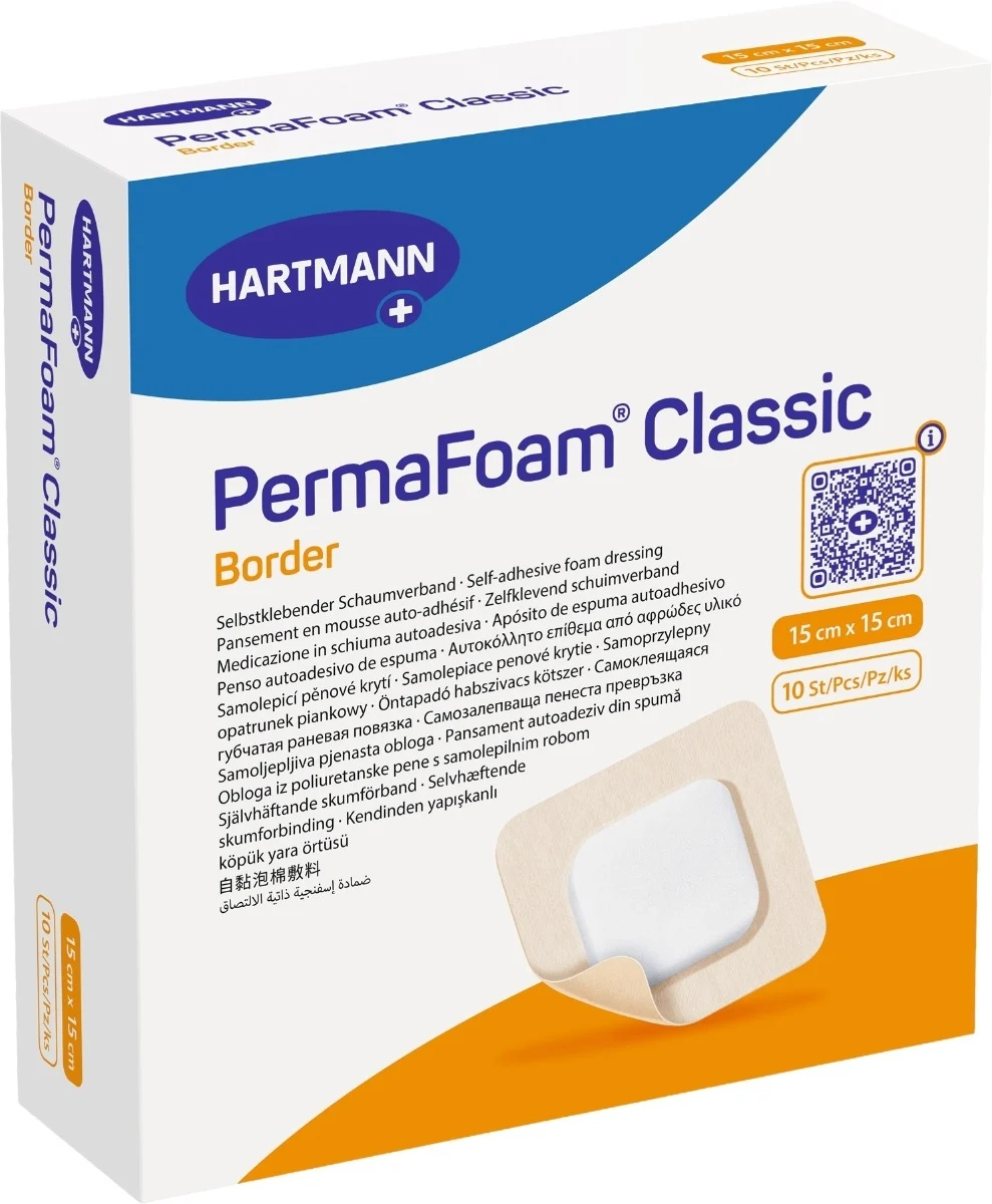 PERMAFOAM Classic Border 15 x 15 cm, lot de 10 pièces