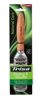 Brosse à cheveux Trisa Natural Care Volume
