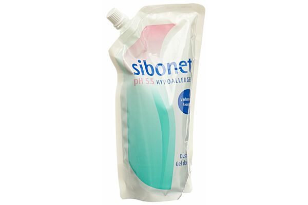 Sibonet Dusch refill pH5.5 hypoallergénique 500ml
