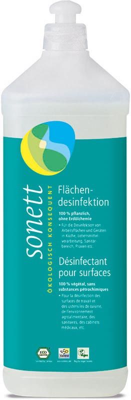 Recharge de désinfectant de surface Sonett 1 litre Recharge de désinfectant de surface Sonett 1 litre