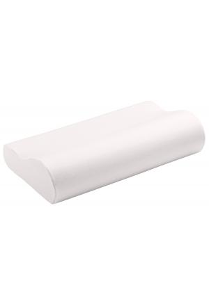 ELSA Coussin pour la nuque 50x11cm Housse en coton blanc