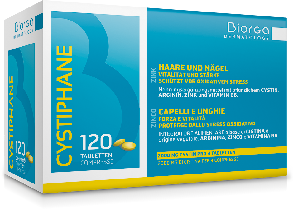 Cystiphane Cheveux et ongles en comprimés 120 pièces