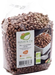 Nature & Cie Riz Crispies Choco sans gluten 200g