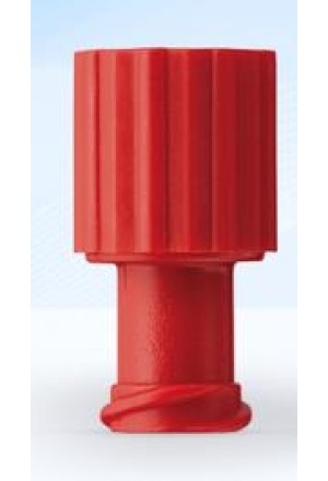 FRESENIUS Bouchon combiné rouge Luer-Lock 100 pièces