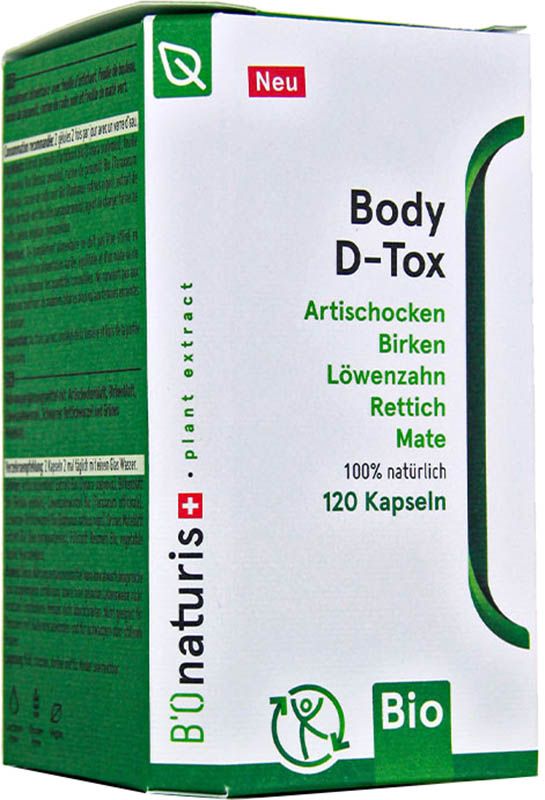 BIOnaturis Body D-Tox gélules bio 120 pièces BIOnaturis Body D-Tox gélules bio 120 pièces