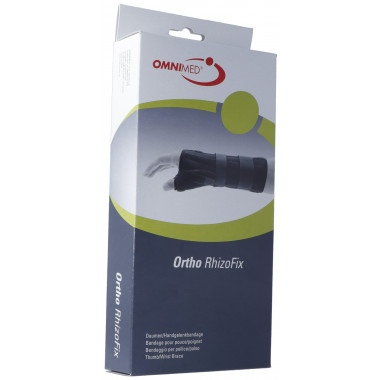 OMNIMED Ortho RhizoFix 16.5-19.0cm droite noir OMNIMED Ortho RhizoFix 16.5-19.0cm droite noir
