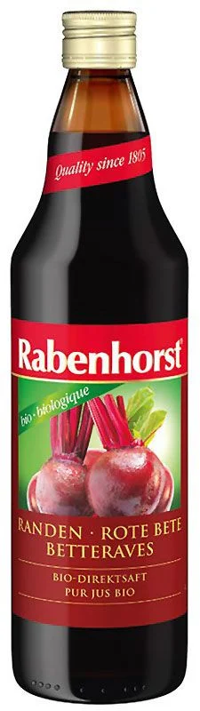 Jus de betterave rouge Rabenhorst Bio Fl 750ml