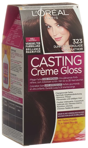 CASTING Crème Gloss 323 chocolat foncé