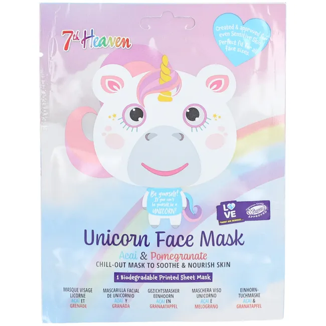 FACE FOOD Masque de Feuille de Licorne Btl