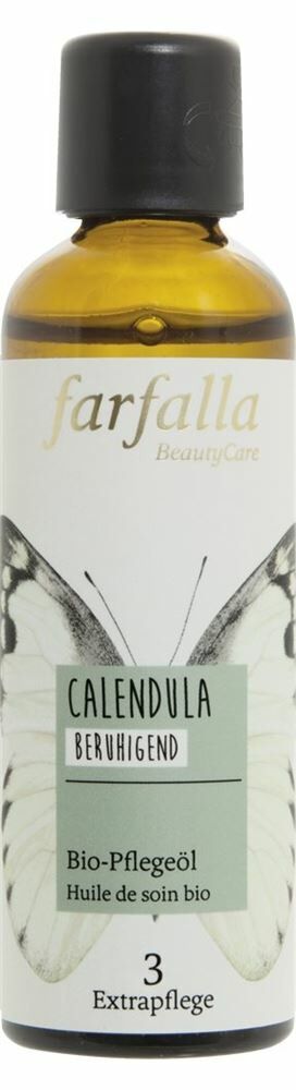 FARFALLA Huile de soin bio au calendula 75ml FARFALLA Huile de soin bio au calendula 75ml