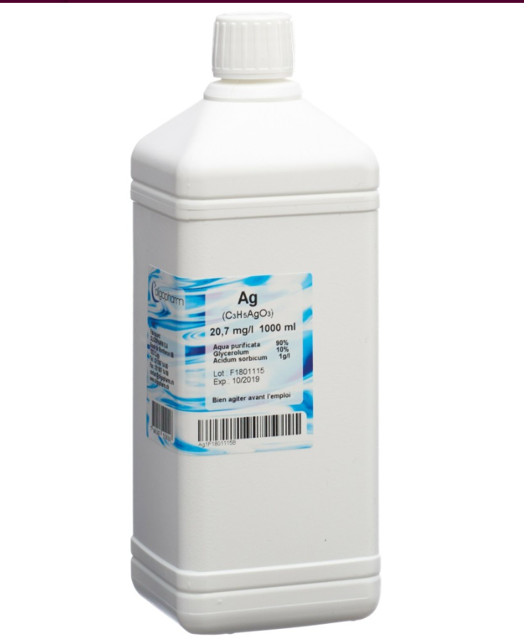 OLIGOPHARM Argent Soluble 20.7 mg/l 1000ml