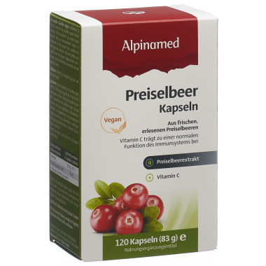 ALPINAMED gélules d'airelle rouge 120 gélules ALPINAMED gélules d'airelle rouge 120 gélules