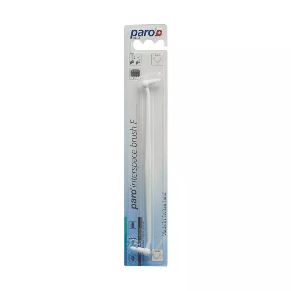 PARO Interspace brosse F support blanc 2 brosses PARO Interspace brosse F support blanc 2 brosses