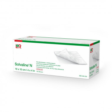 Compresse Solvaline N 10x10cm 100 pièces
