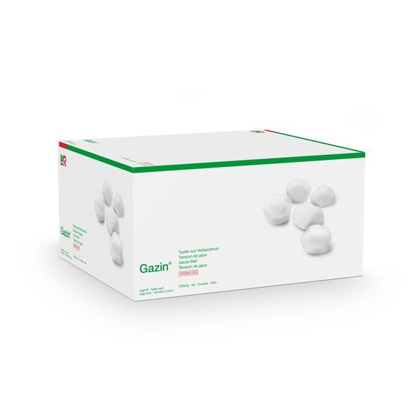 GAZIN Set 5 tampons Gr3 m RK stérile 25 pièces