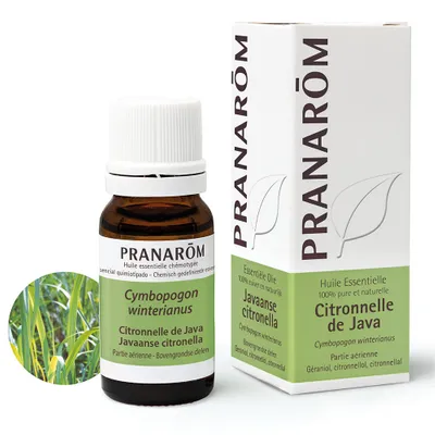 PRANAROM Java Citronella Huile essentielle bio 10ml PRANAROM Java Citronella Huile essentielle bio 10ml