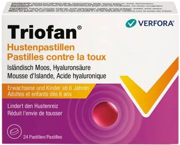 Triofan® pastilles contre la toux 24 pièces