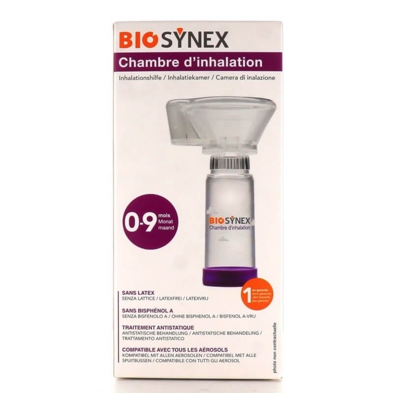 Aide à l'inhalation BIOSYNEX 0-9 mois Aide à l'inhalation BIOSYNEX 0-9 mois