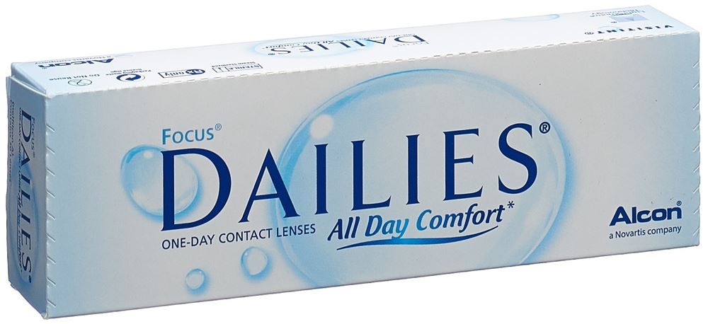 FOCUS DAILIES All Day Comfort jour -1.50dpt 30 pièces FOCUS DAILIES All Day Comfort jour -1.50dpt 30 pièces