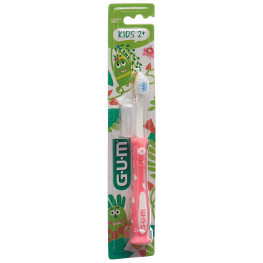 Brosse à dents GUM Kids 2-6 ans rose Brosse à dents GUM Kids 2-6 ans rose