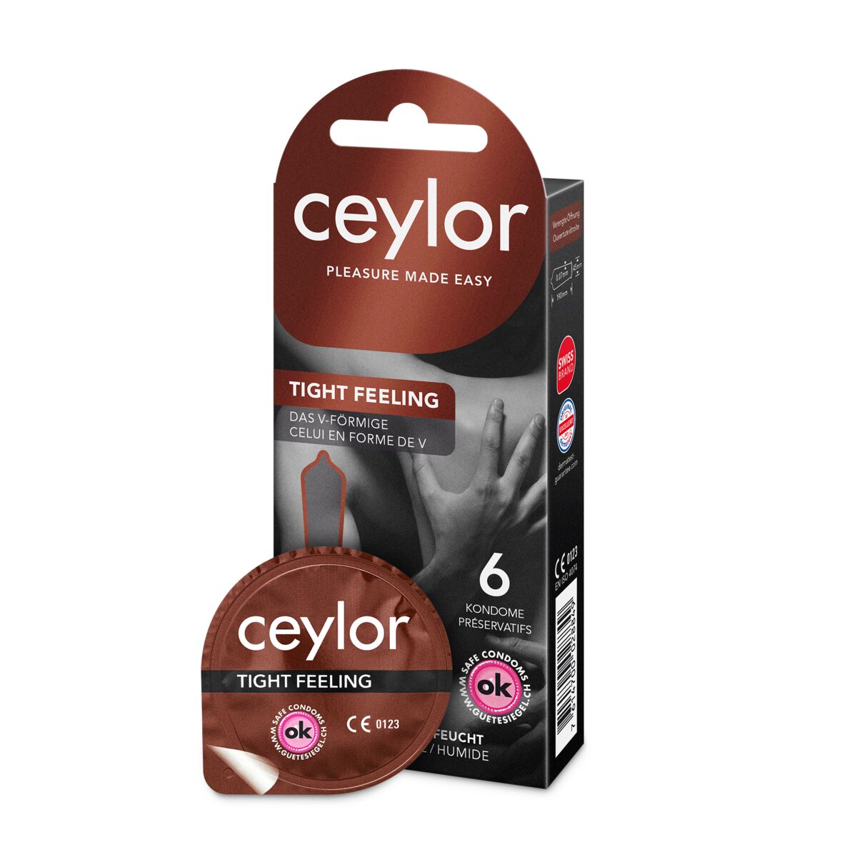ceylor® Tight Feeling préservatif 6 pièces ceylor® Tight Feeling préservatif 6 pièces