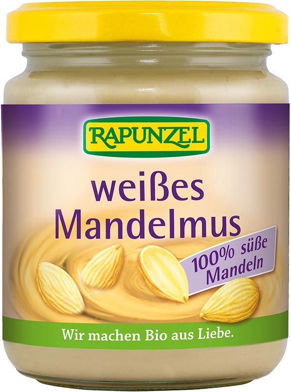 Purée d'amandes blanches Rapunzel Bio 250g Purée d'amandes blanches Rapunzel Bio 250g