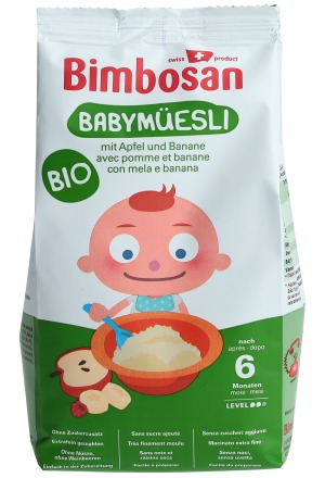 BIMBOSAN Muesli bio pour bébé Btl 400g
