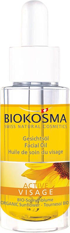BIOKOSMA ACTIVE huile de soin visage riche 30ml