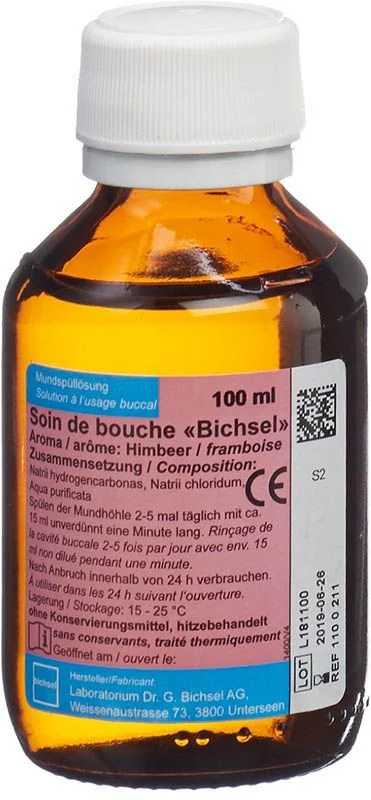 Soin De Bouche Bichsel Framboise 100ml Soin De Bouche Bichsel Framboise 100ml