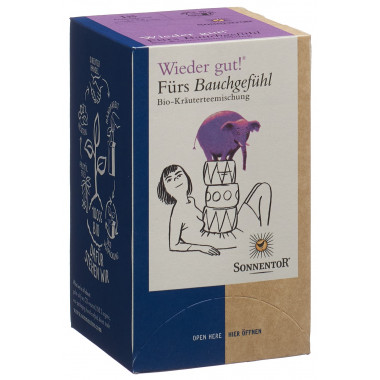 Sonnentor Tisane pour le ventre BIO Btl 18 pièces Sonnentor Tisane pour le ventre BIO Btl 18 pièces