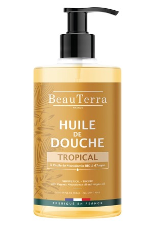 Huile de douche BeauTerra Tropical 750ml Huile de douche BeauTerra Tropical 750ml