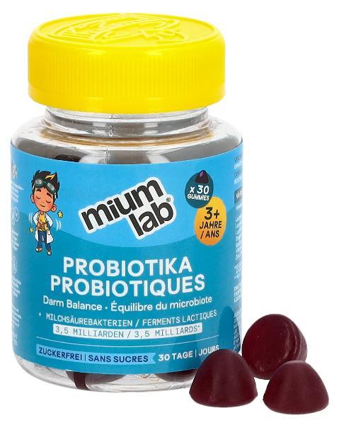 MiumLab Kids Gommes Probiotiques 30 pièces