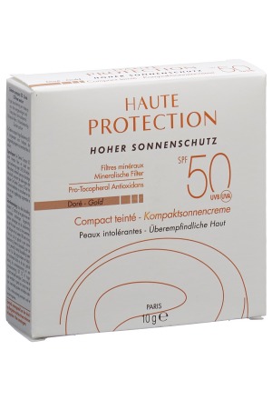 AVENE SUN Crème solaire compacte Gold SPF50+ 10g