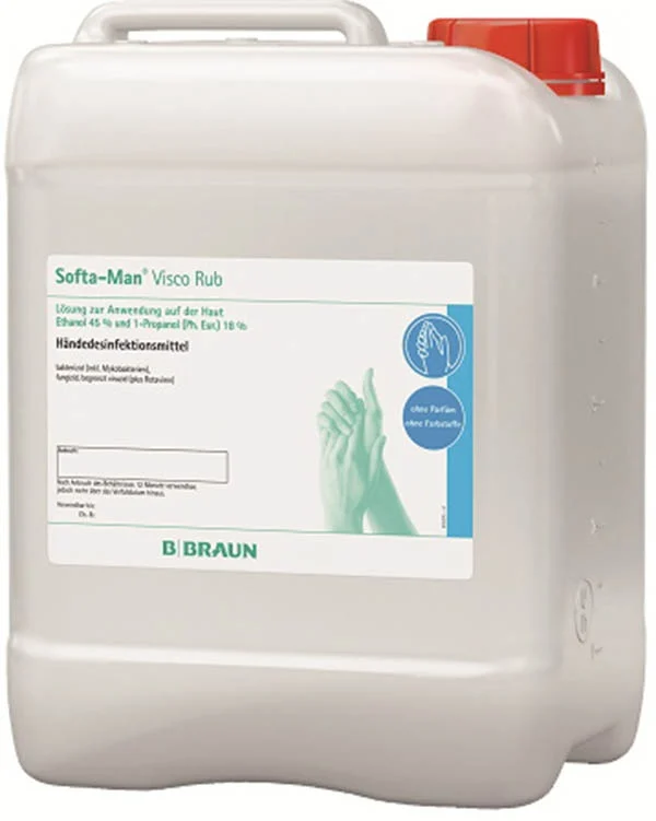 SOFTA-MAN VISCORUB désinfectant pour les mains 5lt