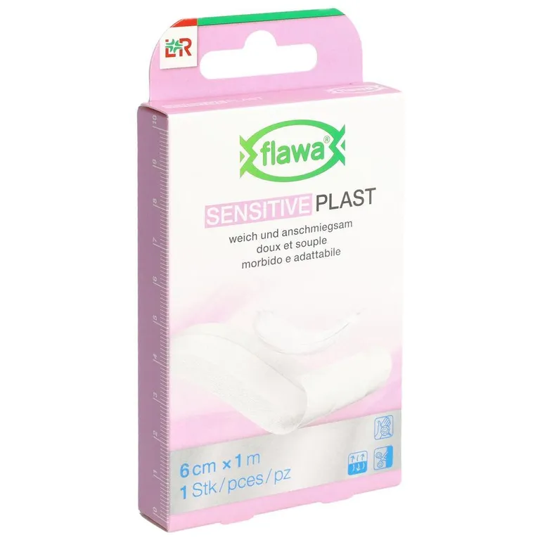 Pansement FLAWA Sensitive Plast 6cmx1m