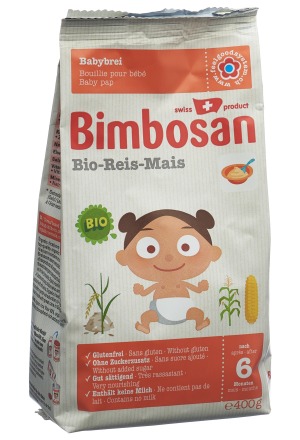 Bimbosan Riz-maïs bio refill Btl 400g