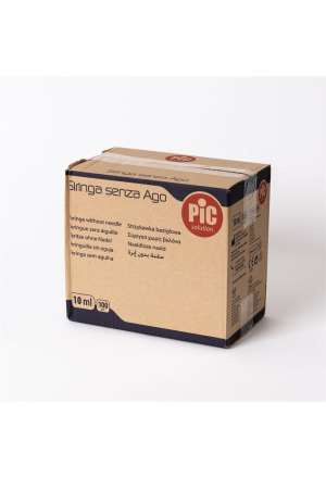 PIC SOLUTION Seringue à usage unique 10ml Luer zent 100 pièces