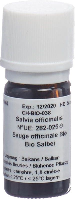 Huile essentielle de sauge Aromasan bio 5ml Huile essentielle de sauge Aromasan bio 5ml