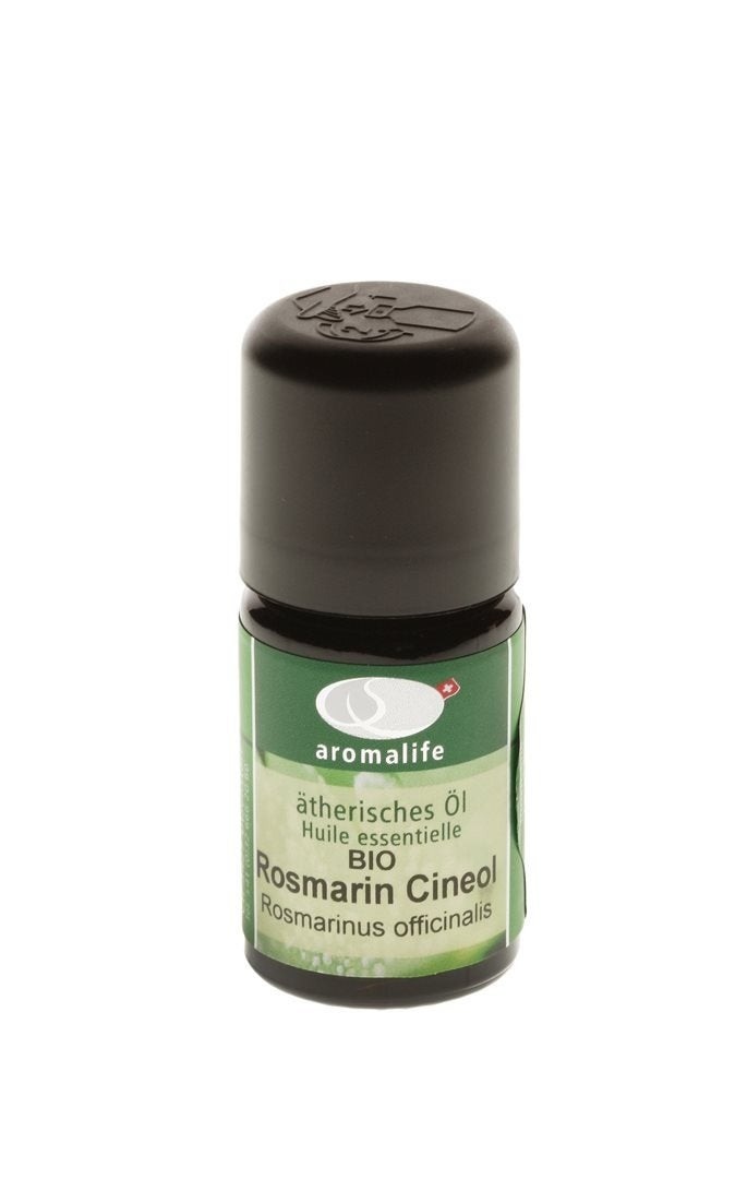 Aromalife Huile essentielle de romarin à cinéole BIO Fl 5ml Aromalife Huile essentielle de romarin à cinéole BIO Fl 5ml