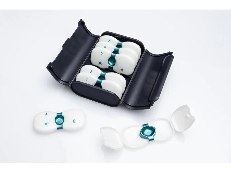 PILBOX Moov distributeur de médicaments 7 jours D/F anthracite PILBOX Moov distributeur de médicaments 7 jours D/F anthracite