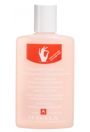 Dissolvant pour vernis à ongles MAVALA plastique rose 100ml