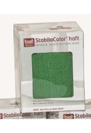 BORT STABILO COLOR bande 6cmx5m vert cohésif BORT STABILO COLOR bande 6cmx5m vert cohésif