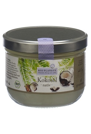 Huile de coco vierge Bio Planète Fl 400ml Huile de coco vierge Bio Planète Fl 400ml