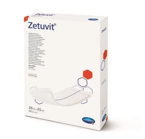Zetuvit pansement absorbant 20x25cm stérile 10 pièces