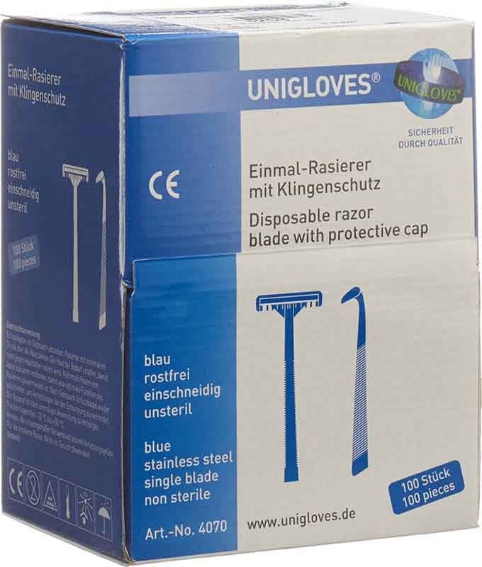 Semadeni rasoir jetable simple tranchant unst 100 pièces